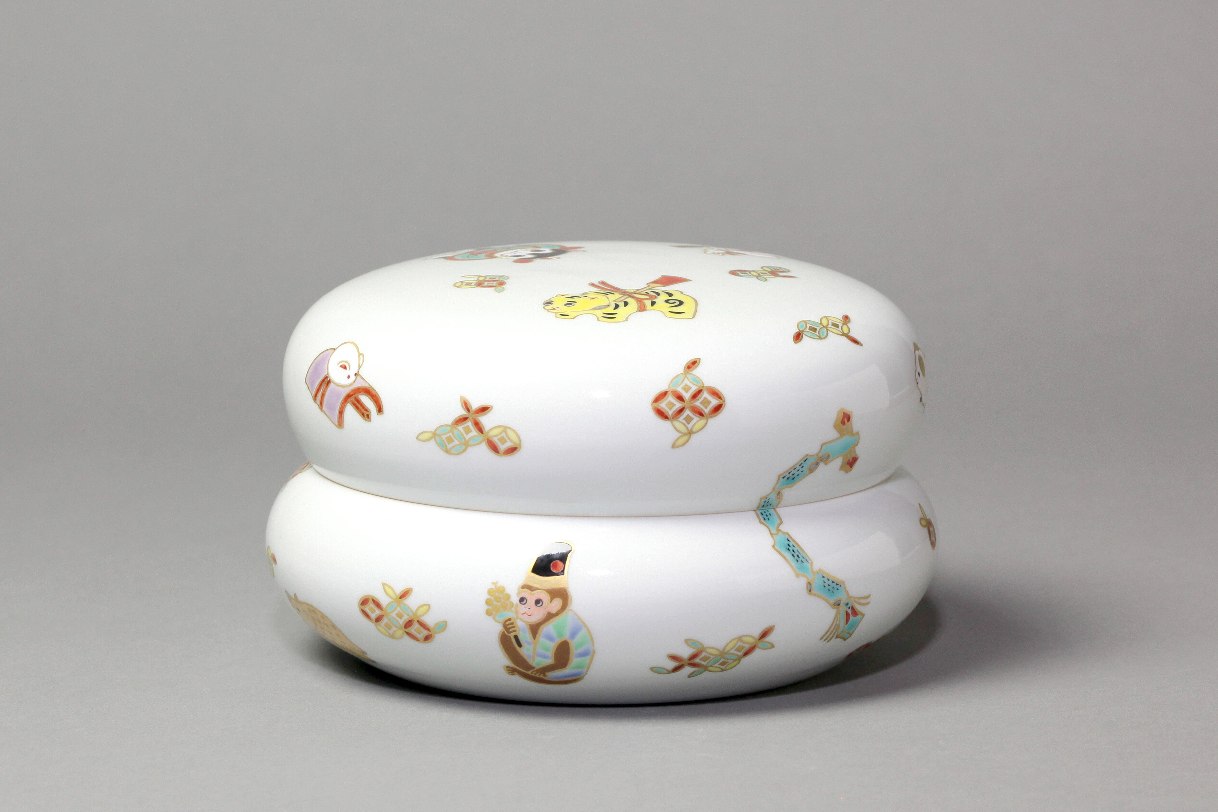 叶松谷窯　福壽小蓋物　1個 未使用品 商品 - 松谷窯 叶松谷